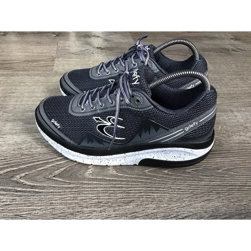 GDEFY By Gravity Defyer 'Orion' Women's 8.5 Walking Shoes Gray Comfort Sneakers